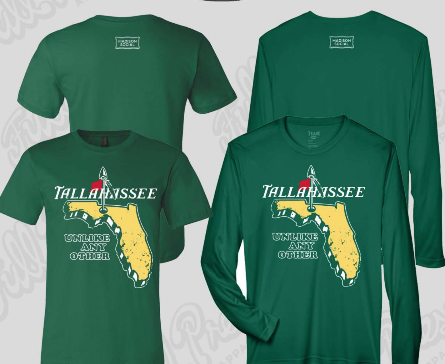 Tallahassee Unlike Any Other Shirt Madison Social